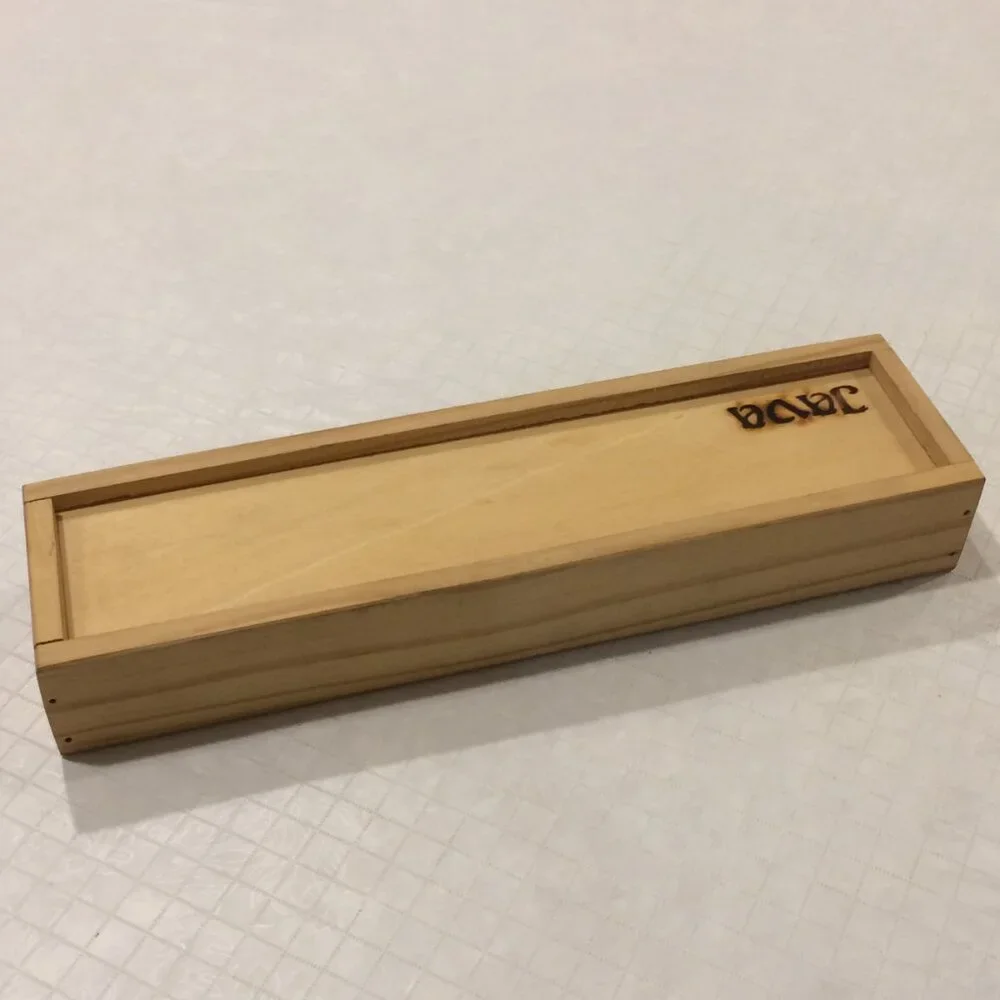 Carving Knife and Fork in Wood Box Set. Great for the grill and BBQ